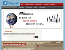 Tablet Screenshot of ikdunyasi.com